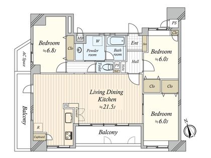 間取図(平面図)