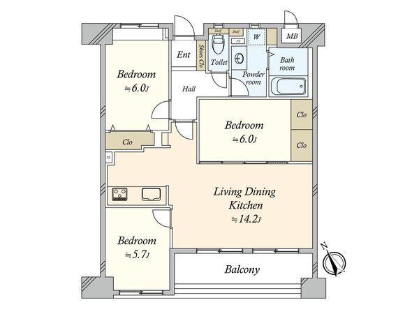 間取図(平面図)