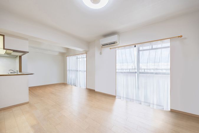 宝マンション鳴子 リビング