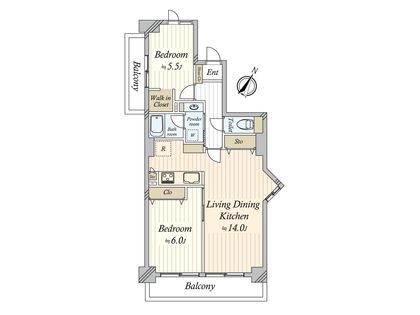間取図(平面図)