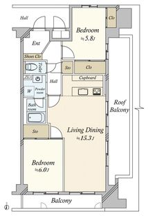 間取図(平面図)
