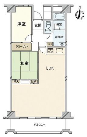 サンペアマンション金山 間取図(平面図) サンペアマンション金山 間取図(平面図)