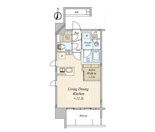 デュオヴェール久屋大通 間取図(平面図) デュオヴェール久屋大通 間取図(平面図)