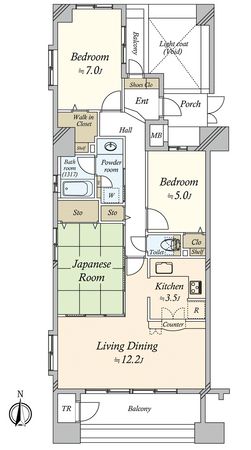 藤和シティホームズ栄 間取図(平面図) 藤和シティホームズ栄 間取図(平面図)