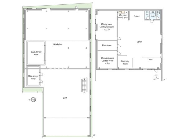中区松原2丁目 間取図(平面図) 間取図(平面図)