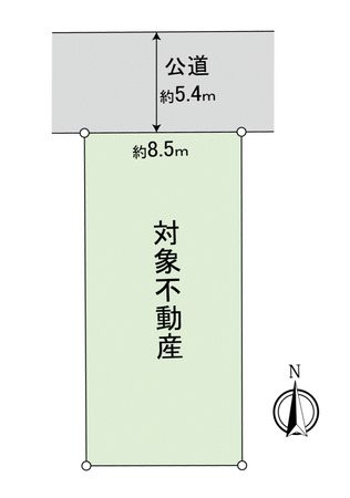 千種区下方町4丁目 区画図