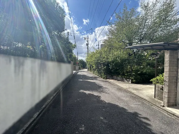 前面道路