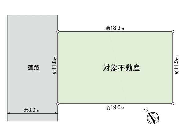 千種区星ケ丘2丁目 B 区画図 区画図