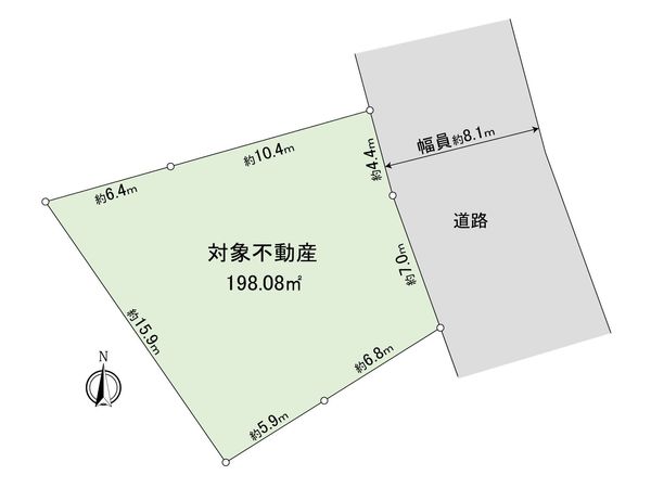 千種区霞ケ丘1丁目 区画図 区画図