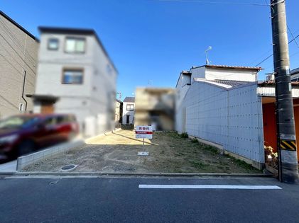 北区東水切町2丁目 前面道路含む外観