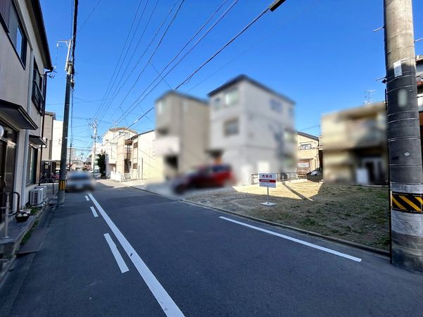 北区東水切町2丁目 前面道路含む外観 北区東水切町2丁目 前面道路含む外観