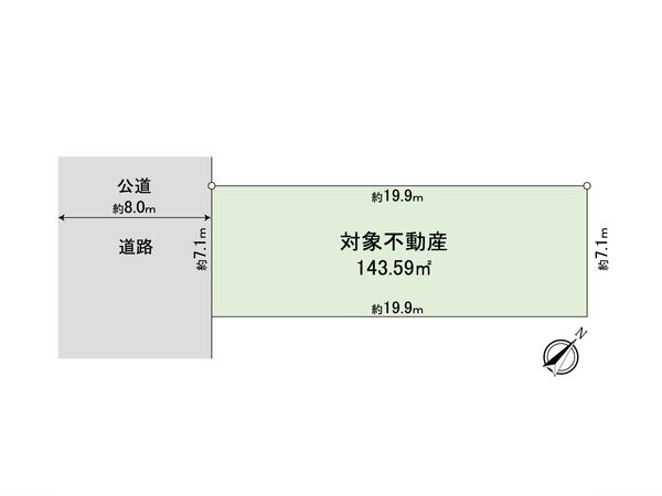 愛知郡東郷町兵庫2丁目 区画図 愛知郡東郷町兵庫2丁目 区画図