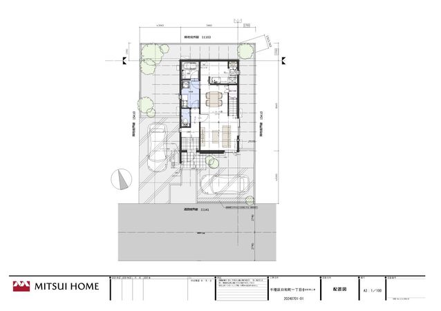 千種区日和町1丁目 建物プラン例 (間取り図)
