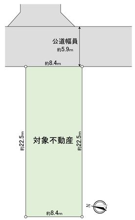 半田市清城町3丁目 区画図 半田市清城町3丁目 区画図