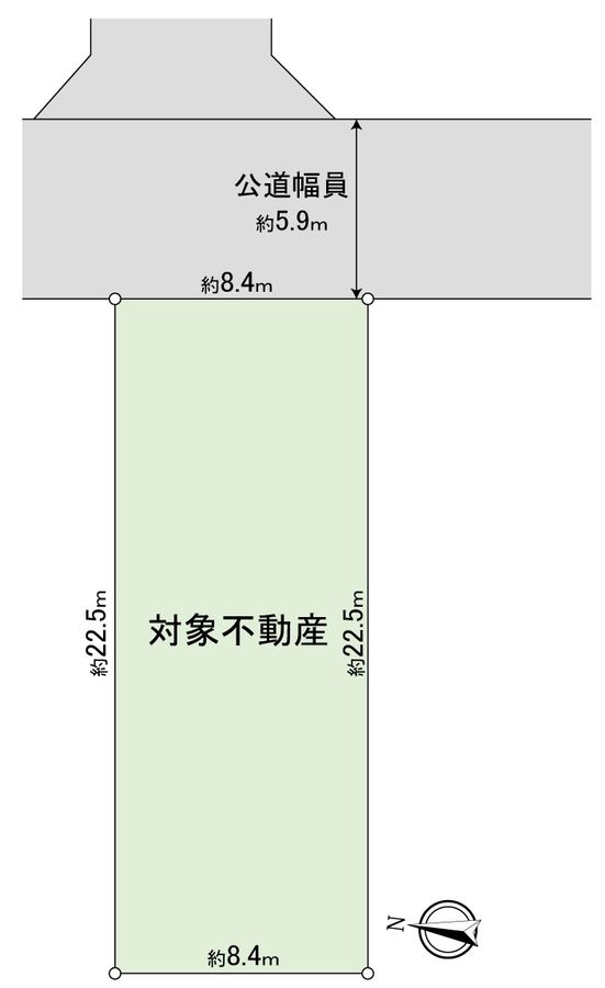 半田市清城町3丁目 区画図 区画図