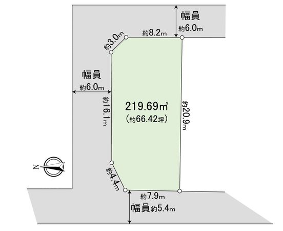 千種区春里町2丁目 I区画 区画図 千種区春里町2丁目 I区画 区画図