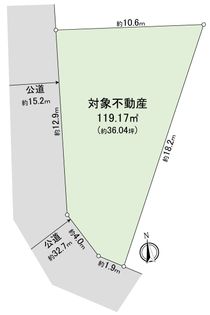 中区大須1丁目 区画図
