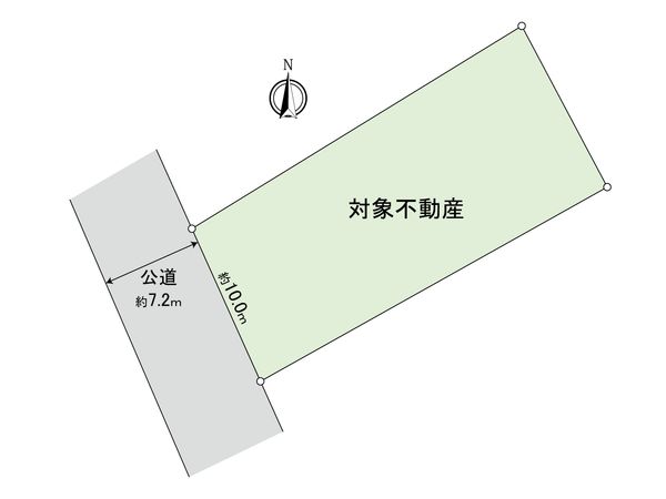 千種区朝岡町3丁目 区画図