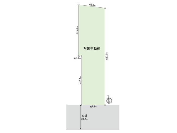 千種区赤坂町5丁目 区画図 千種区赤坂町5丁目 区画図