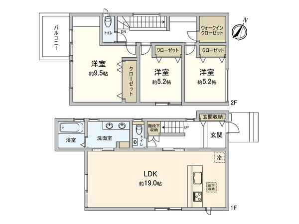 千種区鹿子殿 間取図(平面図) 千種区鹿子殿 間取図(平面図)