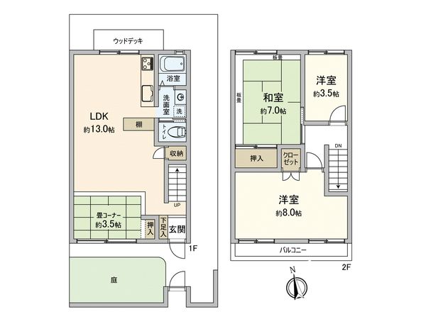 千種区東山元町2丁目 間取図(平面図) 千種区東山元町2丁目 間取図(平面図)