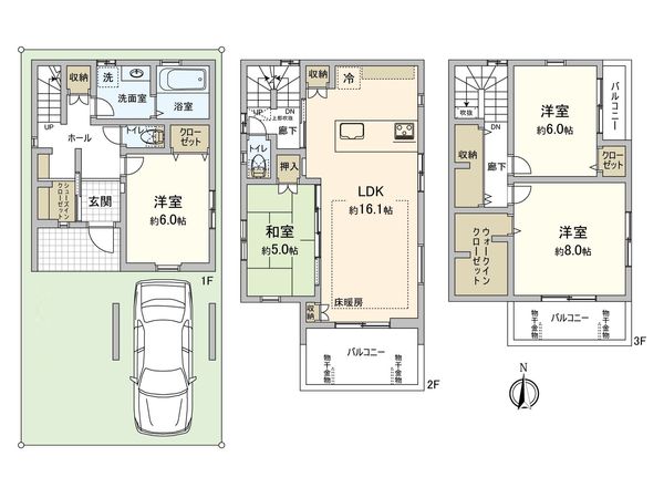 千種区上野3丁目 間取図(平面図) 千種区上野3丁目 間取図(平面図)
