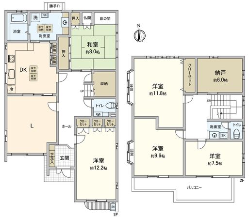 間取図(平面図)