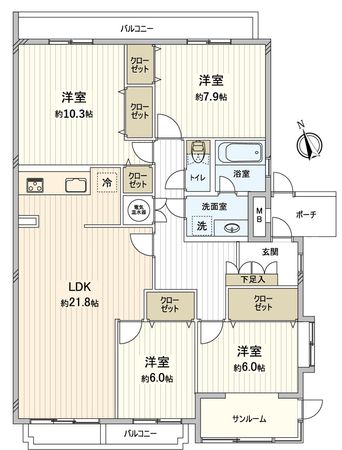 間取図(平面図)