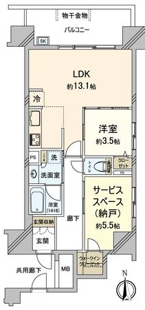 間取図(平面図)