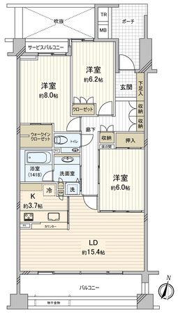 間取図(平面図)