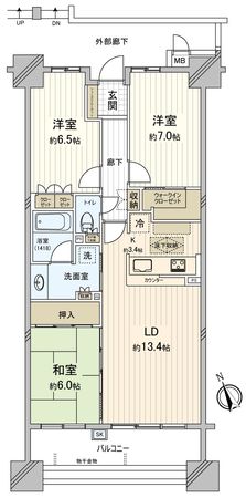 間取図(平面図)