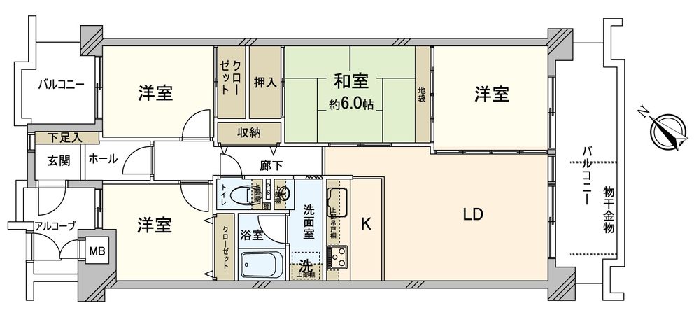 間取図(平面図)