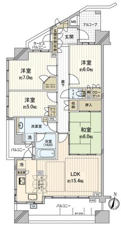 間取図(平面図)