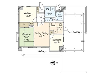 間取図(平面図)