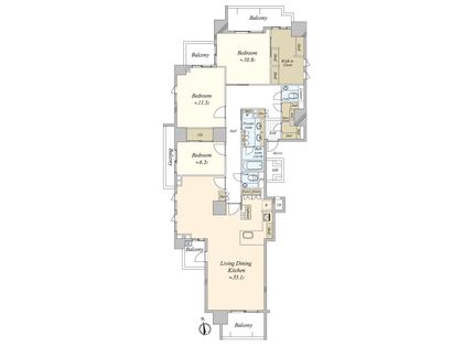 間取図(平面図)