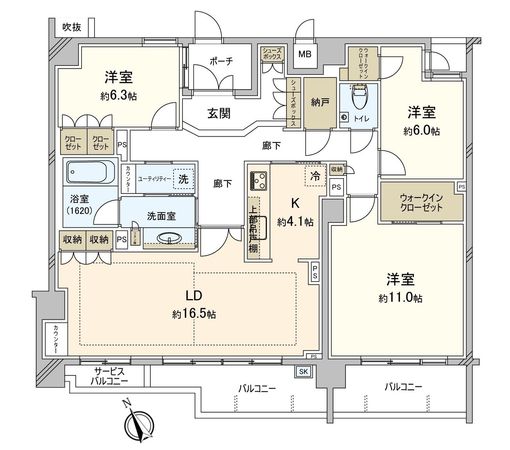 プレミスト東山東明町 間取図(平面図) プレミスト東山東明町 間取図(平面図)
