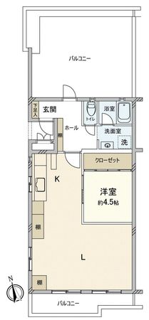 ポプラハイツ覚王山 間取図(平面図) ポプラハイツ覚王山 間取図(平面図)