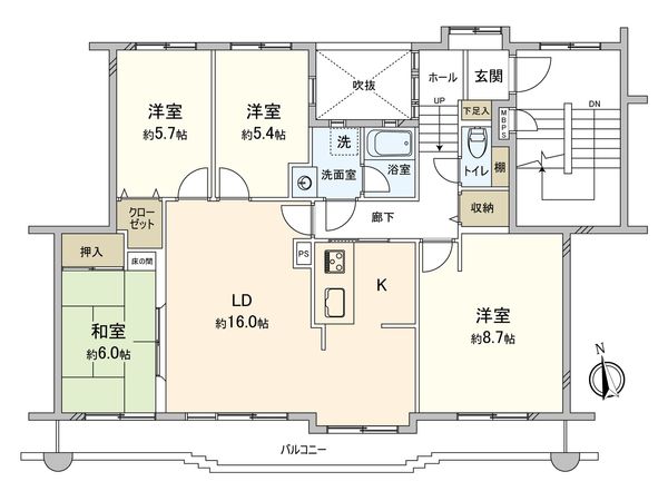 メイツ覚王山 間取図(平面図) メイツ覚王山 間取図(平面図)