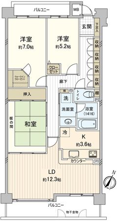 鹿子殿マナーハウス 間取図(平面図) 鹿子殿マナーハウス 間取図(平面図)