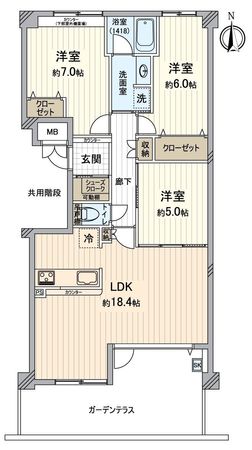 パーク・ホームズ鹿子町 間取図(平面図) パーク・ホームズ鹿子町 間取図(平面図)