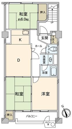 鹿の子ハウス 間取図(平面図) 鹿の子ハウス 間取図(平面図)