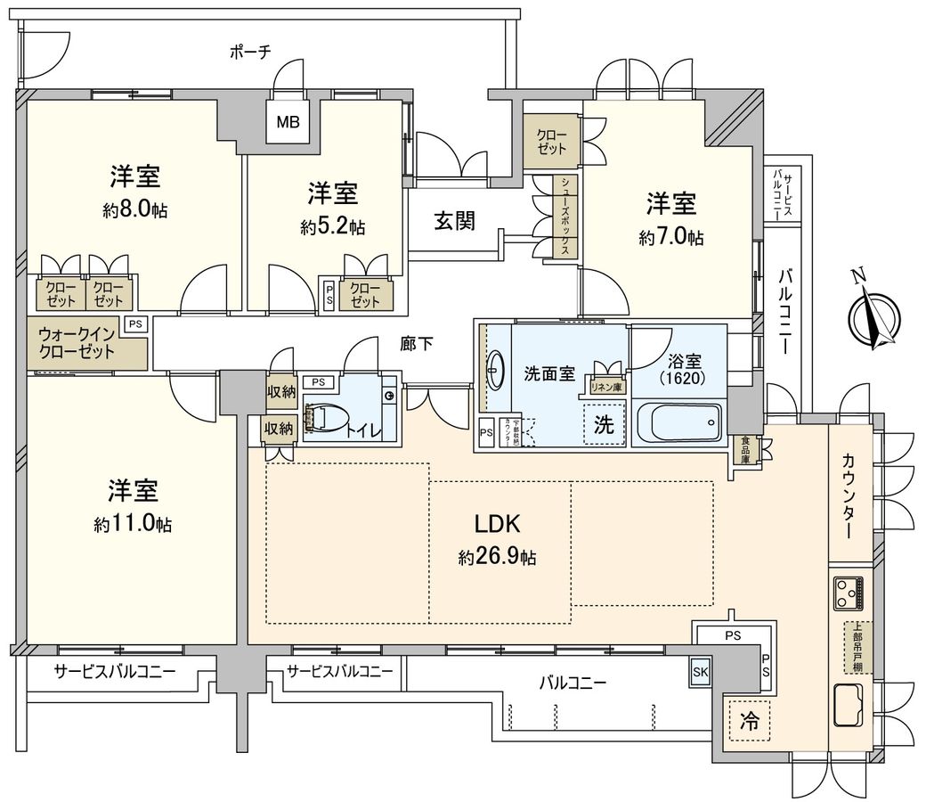 間取図(平面図)