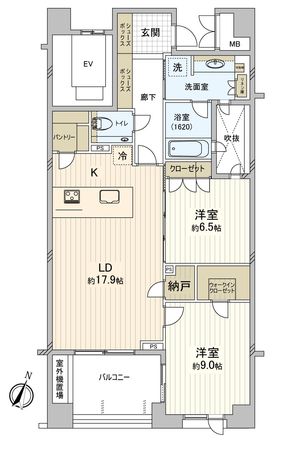 ローレルコート覚王山御棚町 間取図(平面図) ローレルコート覚王山御棚町 間取図(平面図)