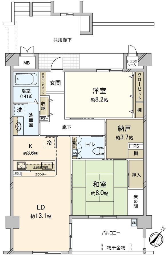 間取図(平面図)