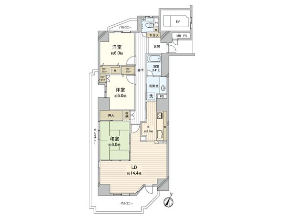 間取図(平面図)