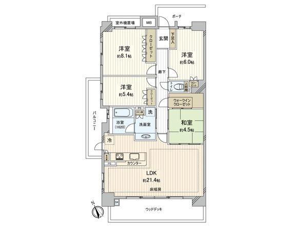 間取図(平面図)