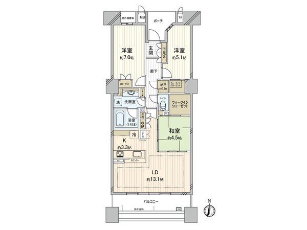 間取図(平面図)