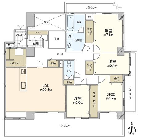 間取図(平面図)