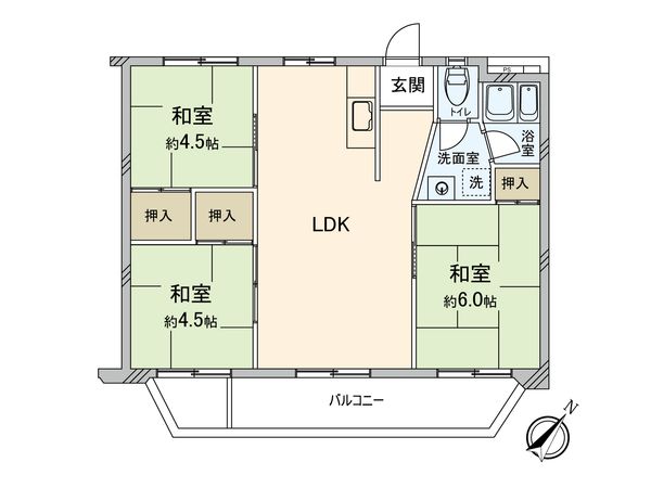 間取図(平面図)