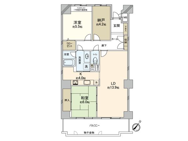 間取図(平面図)